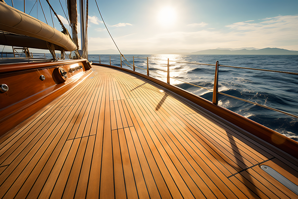 Sailing Yacht Teak Deck